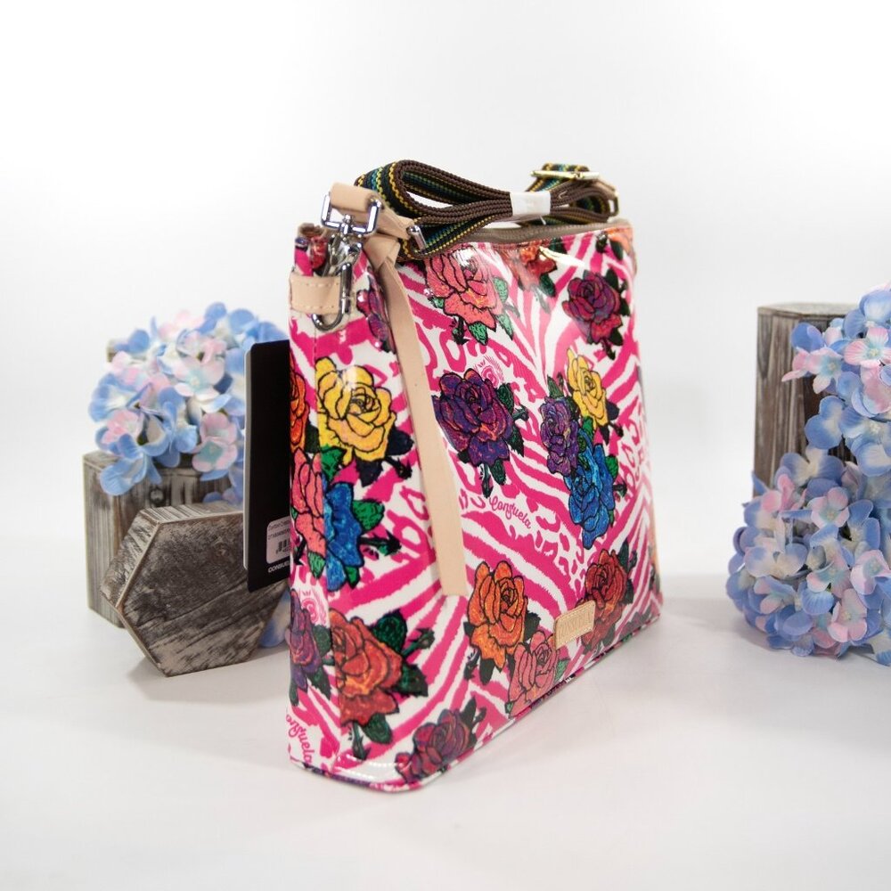 Consuela Frutti Floral Downtown Crossbody Bag NWT - Picture 3 of 8